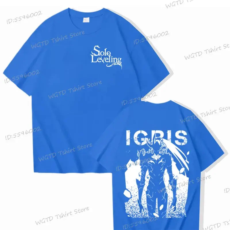 Solo Leveling T-shirt Sung Jin-woo 100% Cotton Tee