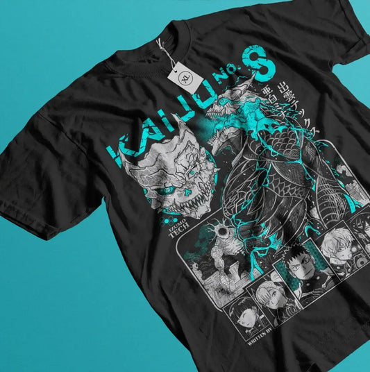 Kaiju No 8 T-shirt: Mina Ashiro Y2K Anime Graphic Tee