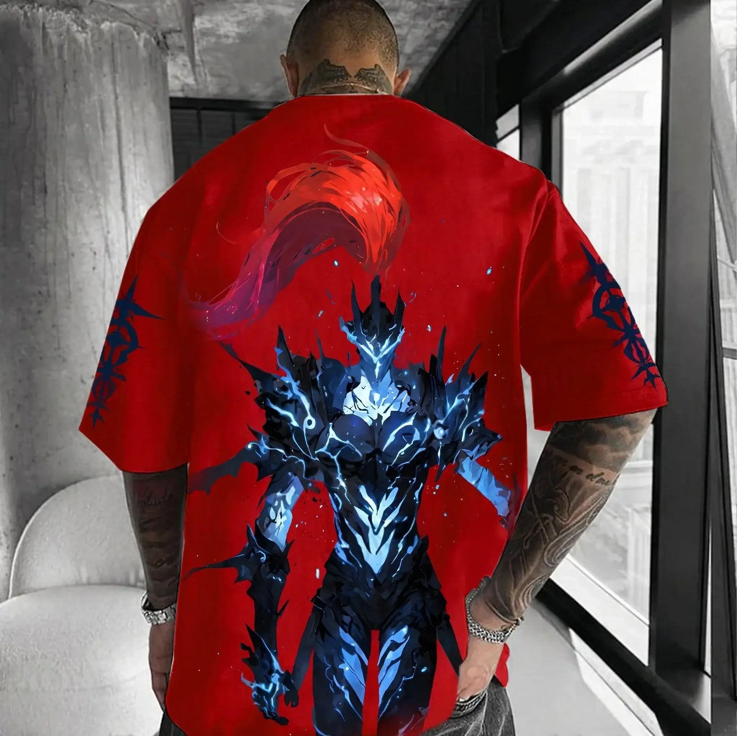 Solo Leveling Authorized T-Shirt: Retro Y2K Anime Cotton Top