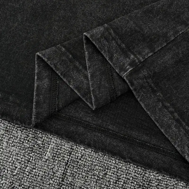 Washed Vintage Akaza T-shirt Demon Slayer Manga Graphic