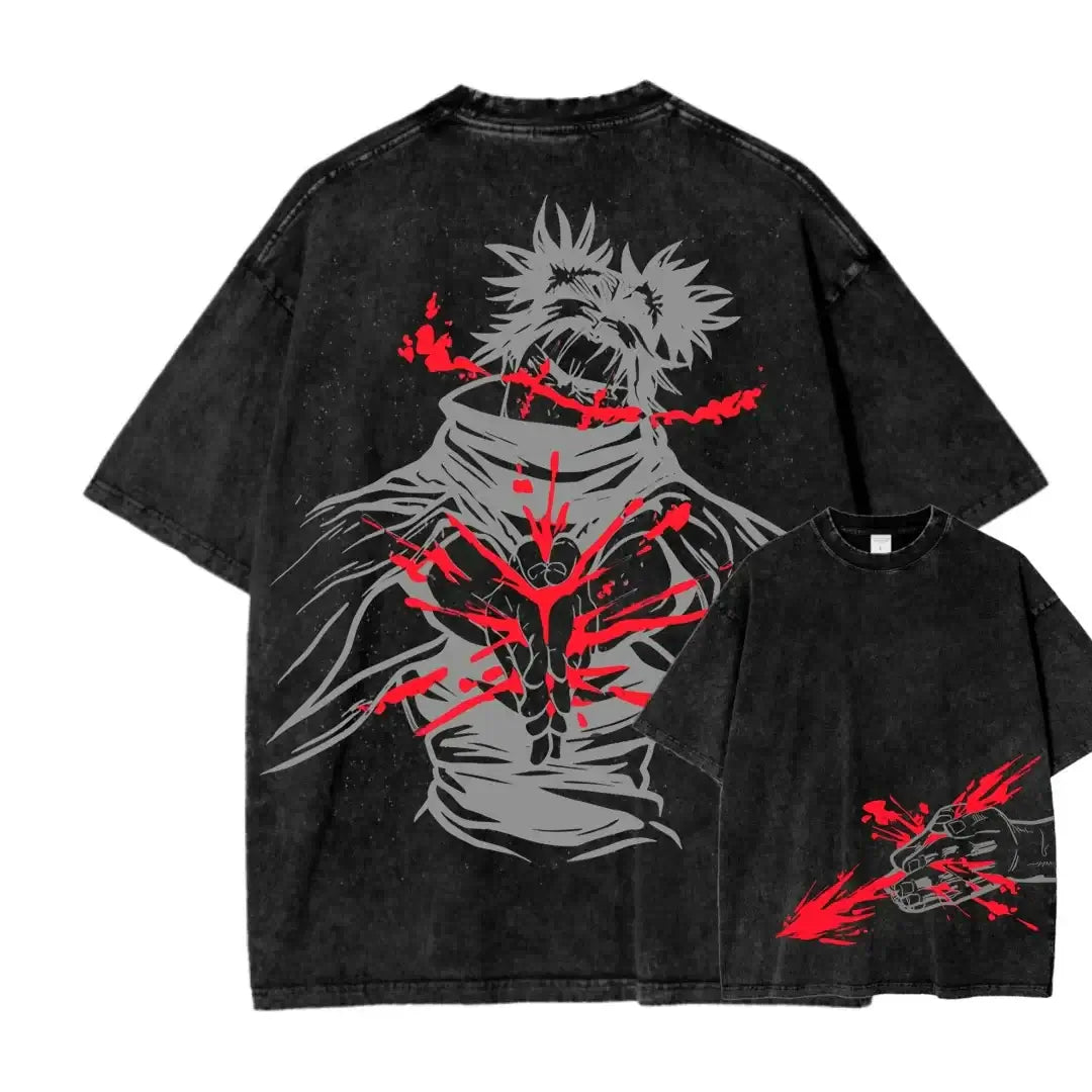 Jujutsu Kaisen CHOSO T-shirt Vintage Washed Anime