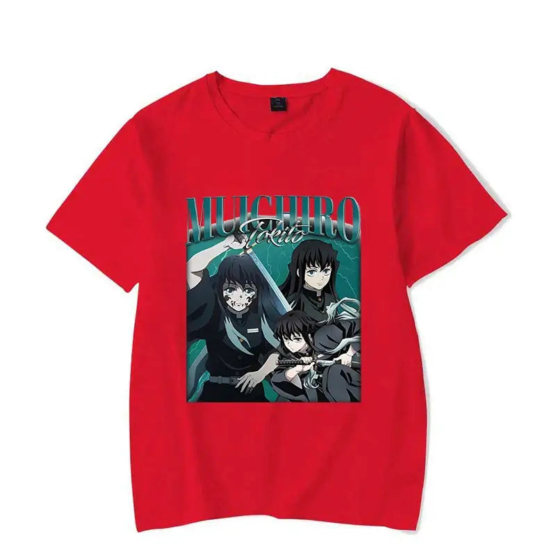 Tokitou Muichirou T-Shirts Demon Slayer Graphic Tee