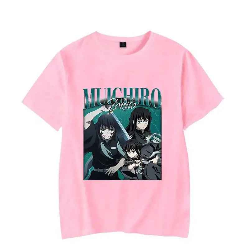 Tokitou Muichirou T-Shirts Demon Slayer Graphic Tee
