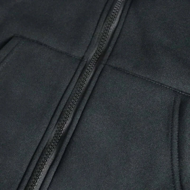 Overlord Horror Skull Hooded Shirt Harajuku Zip Up