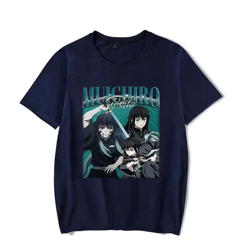 Tokitou Muichirou T-Shirts Demon Slayer Graphic Tee